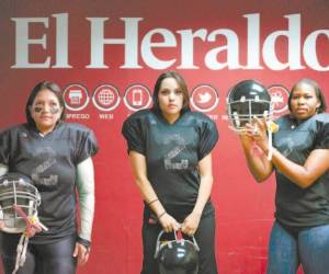 Casulá, Oseguera y Pérez posaron en EL HERALDO antes de la entrevista. Fotos Jimmy Argueta. Composición Elvin Espinal.