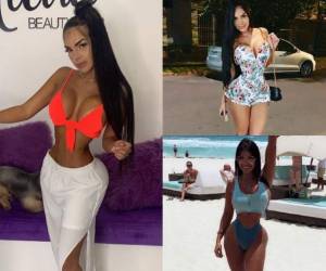 Su nombre es Aleira Avendaño, conocida como 'La barbie latina', por su proporcionado cuerpo parecido al de una muñeca, especialmente por su cintura que mide 52 centímetros. Fotos: Instagram.