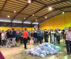 Los reos del penal de El Progreso, Yoro, están albergados.