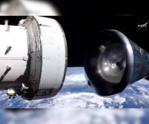 Integrity comienza su regreso a la Tierra.