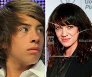 En esta composición a aparece Jimmy Bennett, cuando era menor de edad, y Asia Argento.