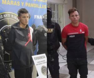 José Alejandro López Ramos (21), conocido con el alias 'Pepe' y Erick Bryan Romero Villalta (24), alias 'El Chele' son las dos personas detenidas.