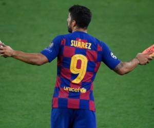 El delantero del Barcelona Luis Suárez. AFP.