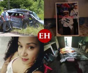 Dos masacres, fallecimientos en accidentes de tránsito y muertes por ahogamiento figuran entre los sucesos que marcaron a Honduras esta semana.