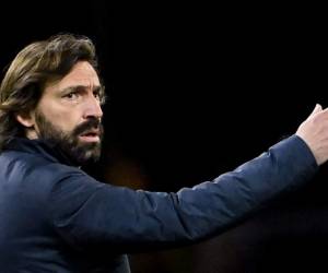 Andrea Pirlo, director técnico de la Juventus. Foto: AFP