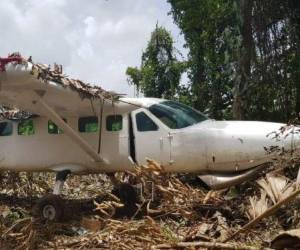 Las avionetas fueron encontradas bajo un patrullaje de la FAH.