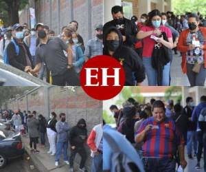 Fieles a su estilo, los capitilanos abarrotan la Universidad Pedagógica Nacional Francisco Morazán (UPNFM) del Distrito Central para obtener su DNI en el último día de entrega en medio de la víspera de las elecciones generales que se celebrarán mañana domingo 28. Fotos: Marvin Salgado | EL HERALDO