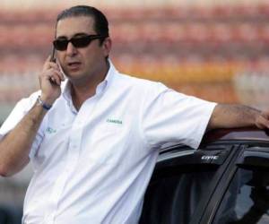 Pedro Atala, presidente de Motagua, se mostró molesto por lo sucedido en el derbi capitalino (Foto: EL HERALDO)