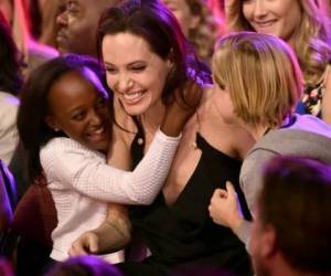 Angelina Jolie adoptó a Zahara cuando ella tenía 6 meses de vida. Foto: AFP