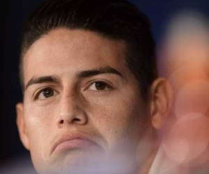 James Rodríguez, el jugador colombiano que es figura en el Bayern Munich. (AFP)