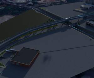 El proyecto consiste en un puente elevado de 195 metros de longitud, que iniciará en la parte sur del bulevar Resistencia Popular y finalizará en el sector norte de la avenida Juan Manuel Gálvez