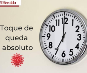 El Distrito Central, La Ceiba y Choluteca bajo toque de queda absoluto a partir de las 10:00 de la noche de este lunes 16 de marzo. Foto: EL HERALDO