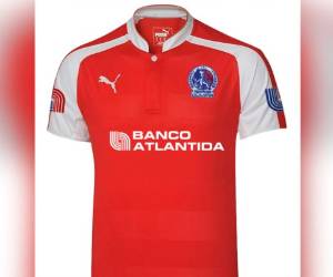 El olimpia ha elegido en un uniforme completamente rojo para sus juegos de visita (Foto: La Blanca..com)