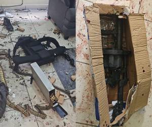 Las armas decomisadas van desde una escopeta lanzagranadas hasta municiones de fusiles de grueso calibre.