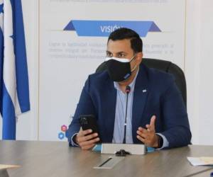 Rafael Ruiz, comisionado presidente del Instituto Hondureño del Transporte Terrestre.