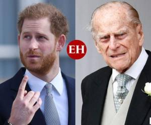 El príncipe Harry llega a Londres sin Meghan Markle para asistir al funeral de su abuelo.