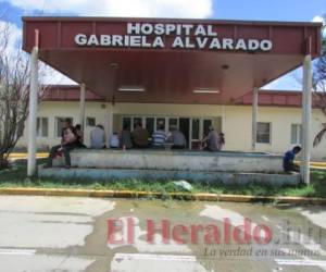 El Hospital Gabriela Alvarado ha registrado saturación por casos de covid-19. Foto: El Heraldo