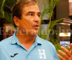 Jorge Luis Pinto, entrenador de la Selección Nacional de Honduras. (Fotos: Delmer Martínez / Grupo Opsa)