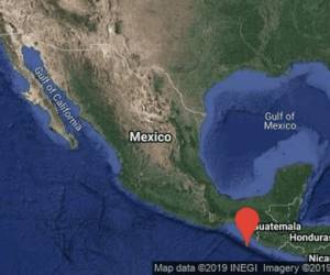 La oficina de defensa civil del sureño estado mexicano de Chiapas dijo que no se han reportado daños.