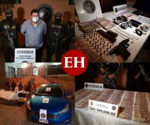 Uno de los principales cabecillas de la Mara Salvatrucha (MS-13) fue capturado en la Residencial Loma Linda de la ciudad capital de Honduras. Los agentes de la Fuerza Nacional Anti Maras y Pandillas le hallaron joyas, dinero y celulares.