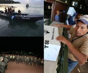 Desde el lunes el Tribunal Supremo Electoral (TSE), comenzó con la movilización de las maletas que contienen el material electoral para las Elecciones Generales de este domingo 26 de noviembre. Foto: EL HERALDO/ Mario Urruria / OPSA