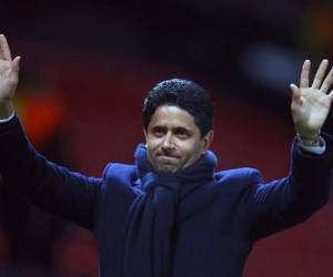 Nasser Al Khelaifi, presidente del grupo televisivo beIN Media y del PSG. Foto: AP.