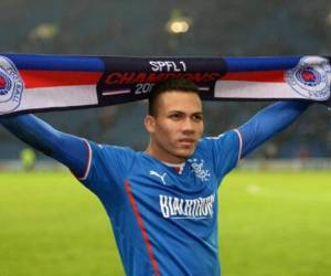 Peralta jugó para el Vida, Ranger FC y Olimpia. Foto: Cortesía.