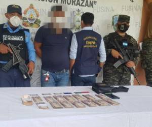 El guatemalteco será presentado ante las autoridades hondureñas por el delito de lavado de activos.