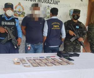 El guatemalteco será presentado ante las autoridades hondureñas por el delito de lavado de activos.