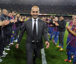 Pep Guardiola se retiró del club español en el 2012 (Foto: Internet)