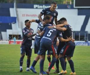 Kevin López anotó un triplete al Victoria en la jornada 12 del torneo Apertura. Foto: Marvin Salgado