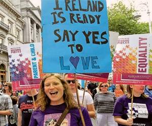 Irlanda votó a favor de legalizar estas uniones con un 62,1% de los votos