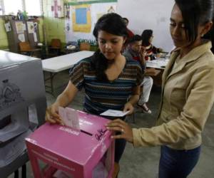 Un total de 5,795,264 ciudadanos se encuentran aptos para votar el próximo 12 de marzo, de acuerdo a datos oficiales. Foto El Heraldo.
