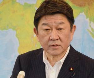 'Hemos concluido el acuerdo para la solicitud de Taiwán, y entregaremos gratuitamente 1,24 millones de dosis de vacunas de AstraZeneca producidas en Japón', dijo el ministro japonés de Relaciones Exteriores, Toshimitsu Motegi. FOTO: AFP