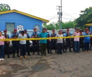 Indicó que los siete detenidos serán puestos a la orden de los tribunales y serán acusados de crimen organizado y lavado de dinero. Foto: La Prensa Nicaragua