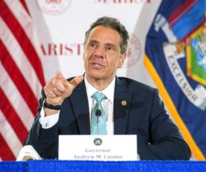 Cuomo dijo que los niños han dado positivo para Covid-19 o los anticuerpos, pero no mostraban los síntomas comunes del virus cuando fueron hospitalizados. Foto: AP.