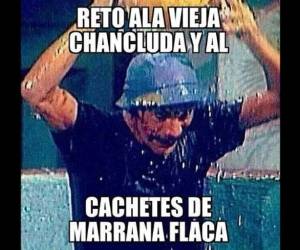 Este es uno de los memes que más circula en las redes sociales.