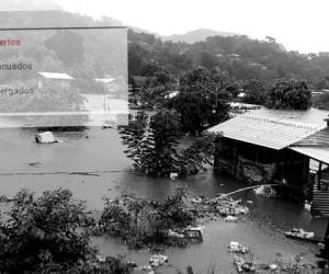 Eta dejó estragos en Honduras. El principal golpe se sintió en la costa norte del país, donde se registraron inundaciones, derrumbes y bloqueo de vías.