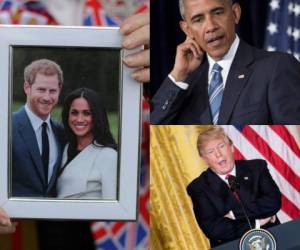 Trump y Obama no asistirán a la boda real del príncipe Enrique y Meghan Markle. Fotos AFP