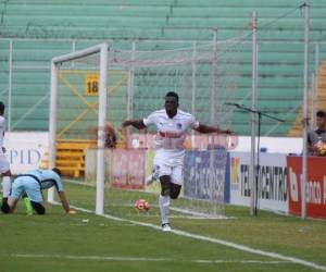 Restrepo siente un respiro tras el triunfo ante el Motagua rumbo a asegurar el pase a la final. (Foto: El Heraldo Honduras/ Noticias Honduras hoy)