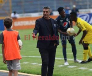 Diego Vazquez, técnico de Motagua. Foto: EL HERALDO.