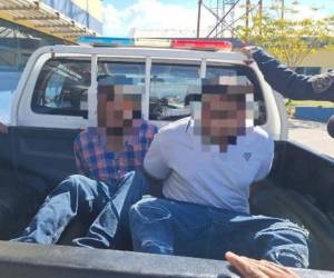 Las personas capturadas serán remitidas a la fiscalía, donde se les iniciará un proceso penal en su contra.