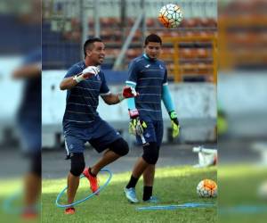 Sebastián Portigliatti entrenó ayer en el Estadio Nacional.