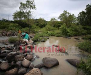 Llegar a El Rincón y El Molino es un riesgo que a diario aflige a los habitantes de Yaguacire, pero la falta de un puente no deja otra alternativa.
