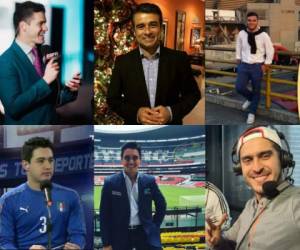 Los periodistas deportivos que arrancan suspiros en México, Honduras y toda Latinoamérica. (Fotos: Cortesía / Redes sociales)