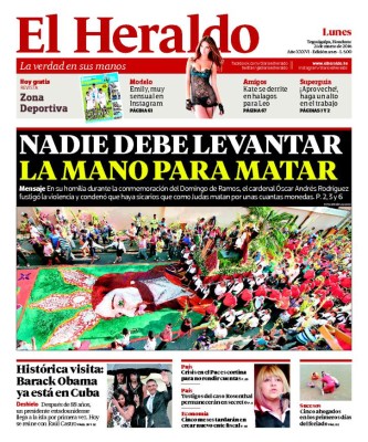 Nadie debe levantar la mano para matar