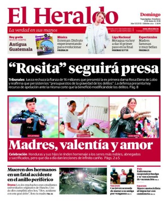 'Rosita' seguirá presa