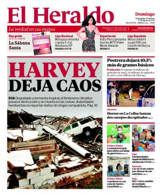 Harvey deja caos