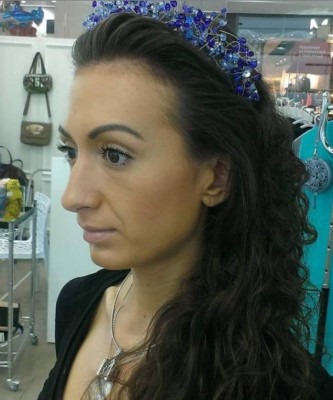 Anastasia Pokreshchuk, la mujer con los pómulos más grandes del mundo (FOTOS)