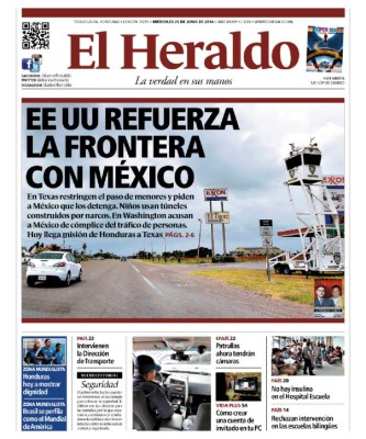 EE UU refuerza la frontera con México